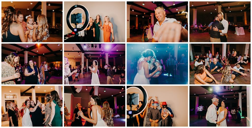 Kayce and Logan dance the night away at their wedding reception | evansville indiana wedding photographer