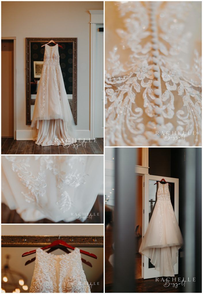 wedding dress collage